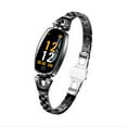 thumbnail image 2 of Inteprter Reloj inteligente compatible con Bluetooth 4,0, alarma de frecuencia cardíaca, reloj deportivo para adolescentes, inteligente Electrónica Negro, 2 of 6