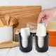 thumbnail image 4 of Clearance!Maojin Dispensador de vasos para inodoro, portavasos de silicona para enjuague bucal, juego de 2 piezas de dispensador de vasos desechables de 3-5 onzas, para tocador, 4 of 4