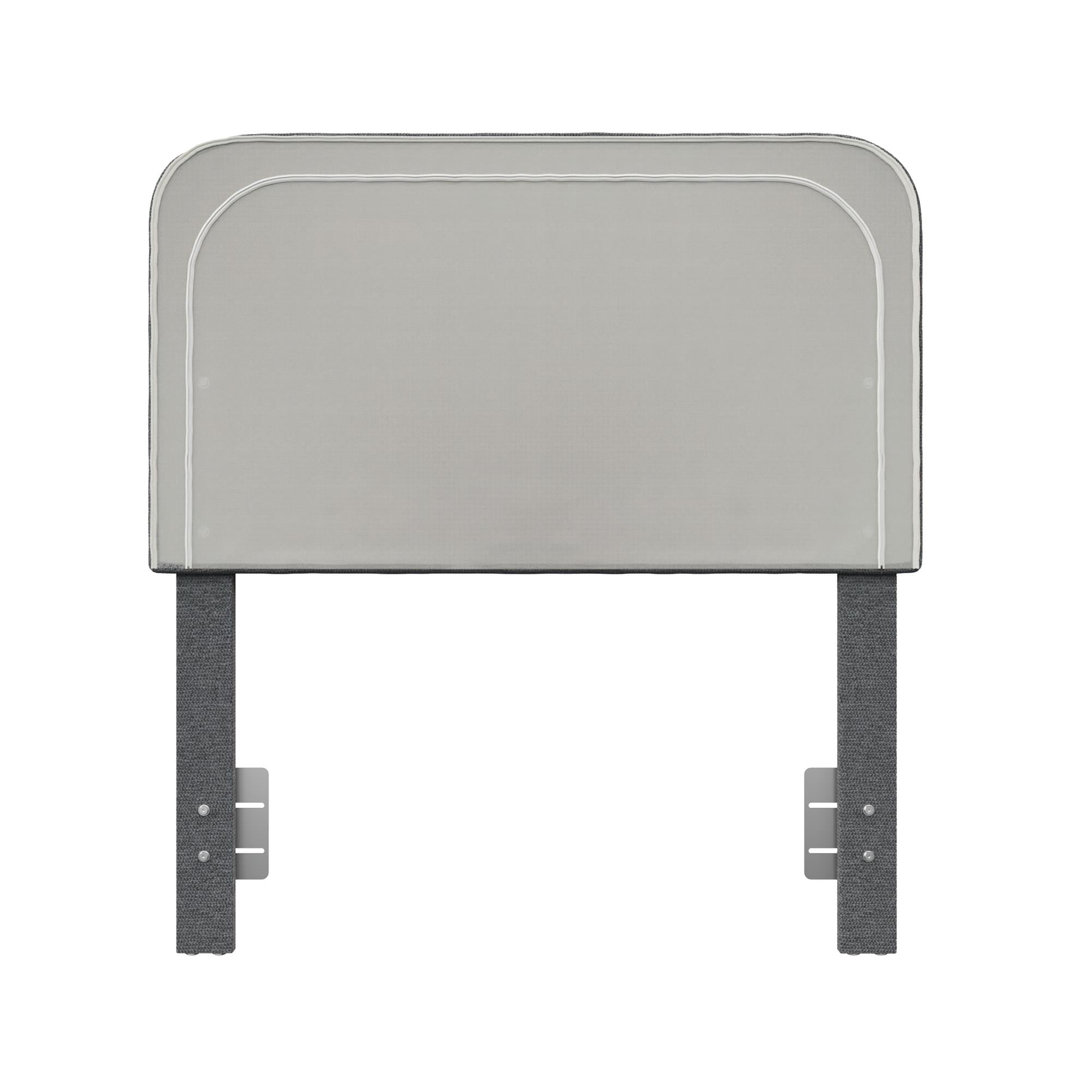 Better Homes & Gardens Juliet Twin Boucle Headboard, Grey