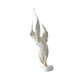 thumbnail image 5 of Escultura de plumas, estatuilla decorativa, adorno de escritorio coleccionable minimalista, estatua moderna para estantería, decoración del hogar y la, 5 of 9