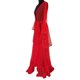 thumbnail image 3 of VISgogo Mujer Encaje Ropa de Dormir, Vestido de Casa, Manga Larga Transparente Malla Lunares Verano Durmiendo Sexo Maxi VISgogo moda, 3 of 5