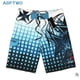 thumbnail image 1 of Pantalones cortos de playa para hombre, Bermudas masculinas de secado rápido, Bañador estampado de talla grande Fivean unisex, 1 of 2