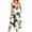 Beige #3, variant on Summer Midi Dresses for Women 2025 Boho Sleeveless Round Neck Mid-Length Dresses with Side Pocket Casual Loose Fit A Line Dress Beach Floral Print Flowy Sundresses, Purple L