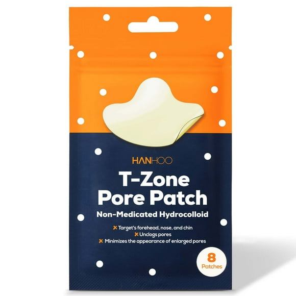 Hanhoo Hydrocolloid Clear T-Zone Acne Patch, All Skin Types, 8 Ct.