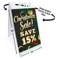 thumbnail image 2 of Christmas Special (24" X 36") Standard A-Frame Signicade, Includes Decal Applied To Stand, 2 of 4