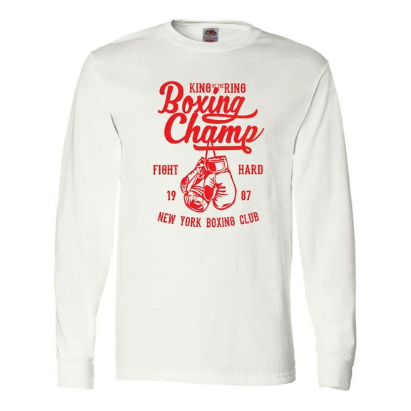 Inktastic Boxing Champ Long Sleeve T-Shirt