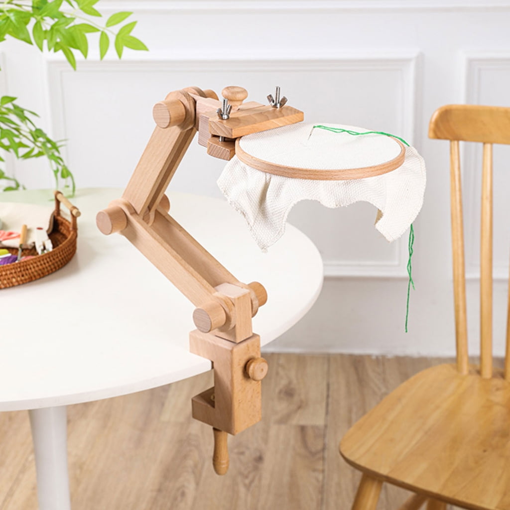 Adjustable Rotated Embroidery Hoop Stand 360 Degree Rotating Embroidery Frame Stand Stitching Hoop Stand