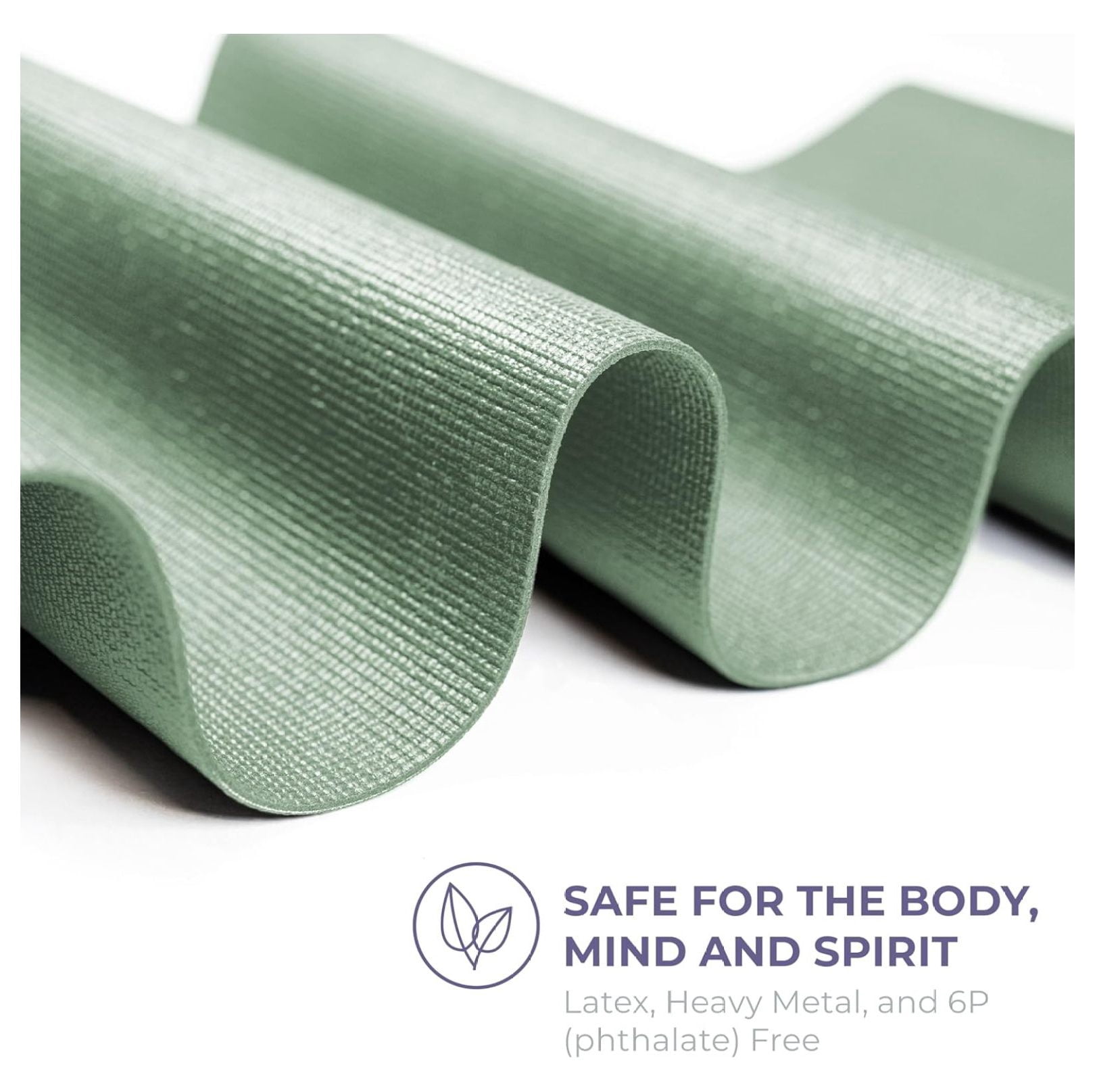 Yoga Mat, 6 Pack, 72" x 24" Professional Studio and Gym Bulk Yoga Mats, 5mm Thick, Durable, Anti-Tear, Non Slip Fitness and