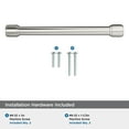 thumbnail image 5 of Amerock Faircrest 6-5/16 inch (160mm) Center-to-Center Polished Nickel Cabinet Pull, 5 of 7