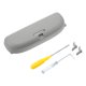 thumbnail image 1 of Estuche para Gafas de Sol de Coche Unique Bargains para Toyota RAV4 2019-2023, Soporte para Gafas de Sol, Caja de Almacenamiento, Tela ABS, Gris, 1 Juego, 1 of 1