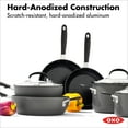 thumbnail image 3 of OXO Hard Anodized Nonstick Cookware, 10 Piece Set, 3 of 5