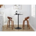 thumbnail image 3 of Grotto Counter Stools for Kitchen Counter in Faux Leather, Counter Height Chairs, Bar Stools Set of 2, Counter Height Chairs, Bar Stools For Kitchen Island, 3 of 6