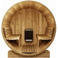 thumbnail image 6 of SaunaLife Model E7G Sauna Barrel Glass Front ERGO Series Sauna Barrel 71"x81" Glass Front, 6 of 10