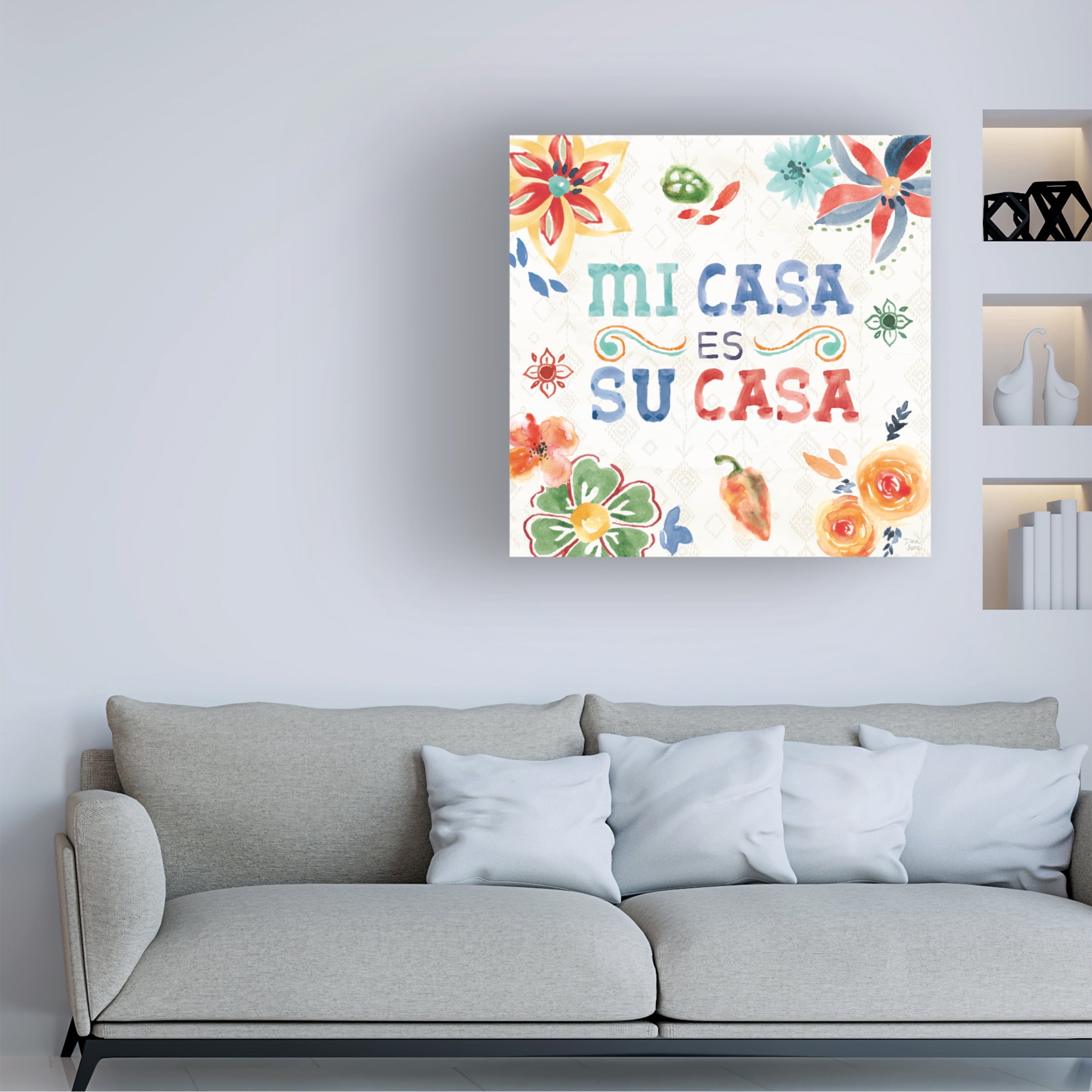Dina June 'Sweet and Spicy XVIII' Canvas Art