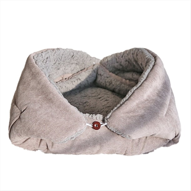 Cama para Gatos Gruesa y Cálida, Estera Plegable Multifuncional para Mascotas para Gatos, Perros Pequeños, Cama para Gatitos de Interior, Estera para Dormir para Gatos,B