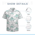 thumbnail image 7 of High Quality Hawaiian Shirts for Men Short Sleeve Aloha Beach Shirt Floral Summer Casual Button Down Shirts Blouses I4KYSA, 7 of 7