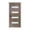 Light Grayish Brown, variant on Sunrinx 36" x 80" Fiberglass Knock-Down Entry Door with Frosted Glass, Light Gray Mahogany Wood Grain Front Door, Right-Hand Inswing, 4-9/16" White Vinyl Frame & Brickmould