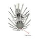 thumbnail image 4 of 20 piezas de anzuelos de calamar, accesorios de material acero inoxidable, pesca para atrapar, 4 of 9