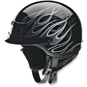 Z1R Nomad Hellfire Helmet (Small, Black/Silver)