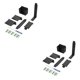 thumbnail image 3 of Seitruly Estante de almacenamiento para mando de juegos, colgador de plástico para Gamepad, soporte de pared para auriculares de repuesto para No.02 2piezas, 3 of 6