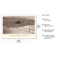 thumbnail image 2 of China Clipper (Martin M-130) - Over San Francisco 1939 - Vintage Aviation Poster by Clyde Sunderland - Fine Art Matte Paper Print (Unframed) 30x44in, 2 of 4