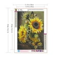 thumbnail image 6 of Sunflower Diamond Painting Kits For Adults, DIY Diamond Art Kits for Adults Beginner, 5D Full Drill Diamond Art With Diamond Picture Arts Craft For Home Wall Art Decor 12 X 16inch, 6 of 7