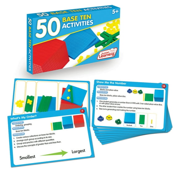 Junior Learning 50 Base Ten Activities