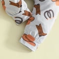 thumbnail image 4 of Baby Outfits Boy 2 Piece Graphic Printed Plus Size Summer Outfits 18 Months Boy Clothes Top Pants Sets, 4 of 8
