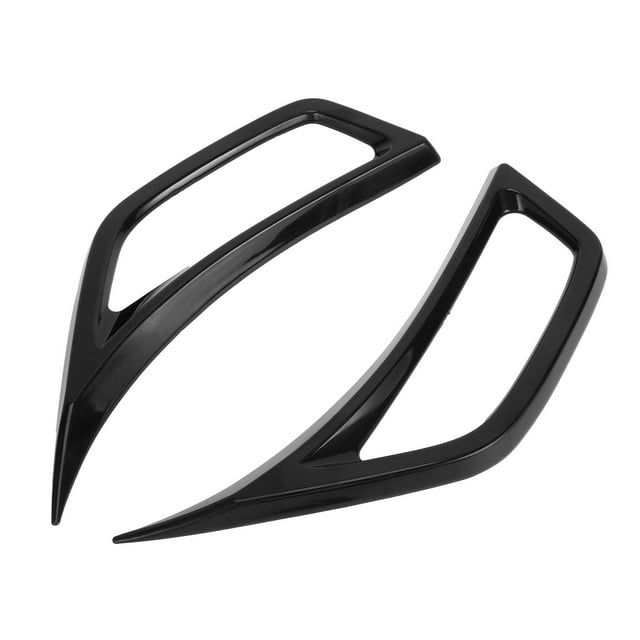 Cubierta decorativa de ventilación lateral de ceja de rueda Unique Bargains para Jeep Wrangler JL JLU Gladiator JT 2018-2020, recorte de ventilación lateral de plástico negro