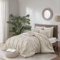thumbnail image 2 of Grace Living Darion 7pc King/California King Comforter Set, Beige, 2 of 10