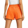 thumbnail image 6 of Cueply Women's Running Shorts High Waisted Athletic Gym Workout Shorts with Liner Zipper Pockets, 6 of 7