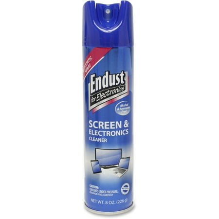 Endust Electronics - Endust 8oz. Anti-static Multi-Surface Spray - Electronic Equipment, Tablet PC, Display Screen, Desktop Computer - Ammonia-free, Alcohol-free, Streak-free