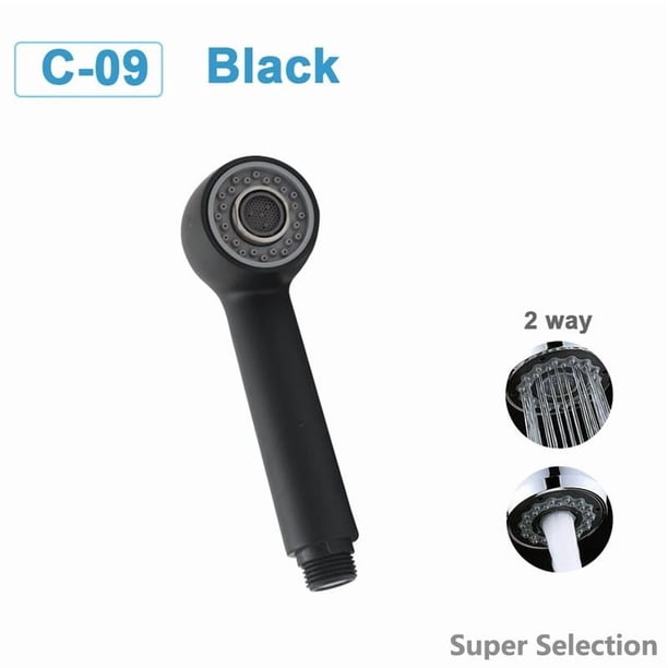 Cabeza De Grifo De Cocina Retráctil Universal Con 3 Modos, Rosca G1/2 Para Lavabo, Función De Ahorro De Agua Y Pausa, Repuesto De Plástico ABS Duradero