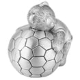 thumbnail image 3 of Hucha con forma de osito de fútbol, para ahorrar monedas, ideal como regalo para niños., 3 of 10