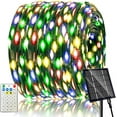 thumbnail image 1 of Solar Christmas Lights Outdoor Waterproof,200ft 600 LED Solar String Lights,19 Modes Outdoor Christmas Lights for Christmas Tree, Party, Fence, Holiday, Christma Decoration(Colorful), 1 of 7