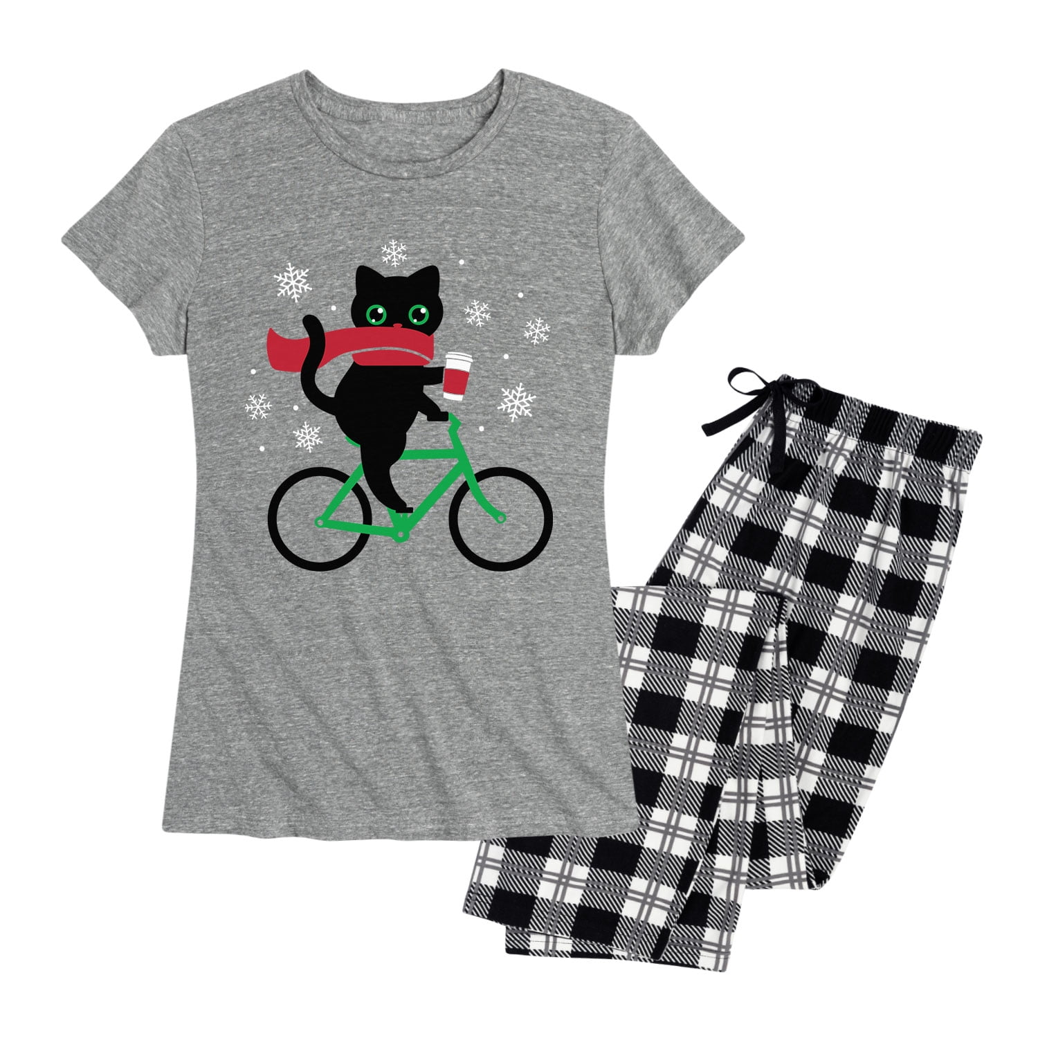 cat christmas pajamas