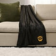 thumbnail image 1 of NHL, NBA, MLB Black Sports Throw Blanket, 50" x 60", 1 of 5