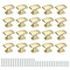 thumbnail image 1 of Paquete de 20 Pomos para Armarios de Cocina, 1.15 Pulgadas(29mm), Tiradores de Cajones, Herrajes para Armarios, Pomos para Cajones de Armario, Dorados, 1 of 7