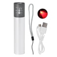 thumbnail image 1 of Lámpara infrarroja de terapia de luz roja 630nm 660nm y 850nm Máquina de dispositivo de terapia de luz roja infrarroja de mano para la salud de la piel Alivio del dolor Relajación muscular, 1 of 9