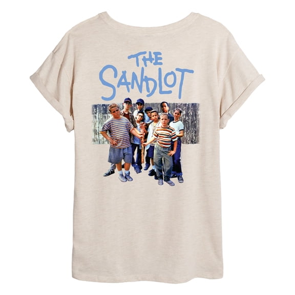 The Sandlot - Group Photo - Juniors Oversized Graphic T-Shirt