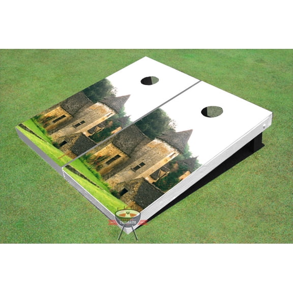 Chateau Castle #1 Themed Cornhole Boards