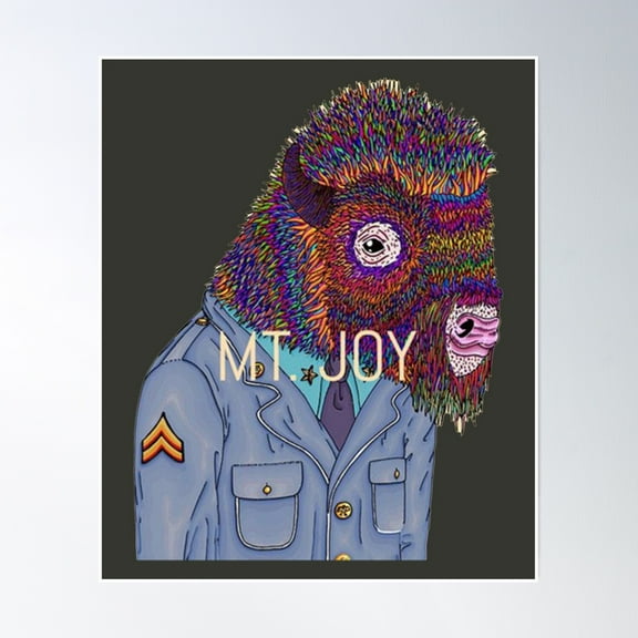 Mt Joy Classic Poster Wall Art, Modern Wall Decor, 8x12 UNFRAMED