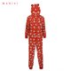 thumbnail image 1 of Jumpsuit de la casa de Navidad pijamas con capucha impresa de manga larga para hombres Advancent AP000325-01, 1 of 7
