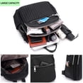 thumbnail image 5 of Mochila para mujer Bolso de hombro 2 en 1 Mochila impermeable de nailon Mochila escolar pequeña Mochila antirrobo para viajes escolares informales Senderismo Trabajo Sincero  Hogar, 5 of 5