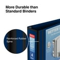 thumbnail image 4 of Staples Better 4-inch 3 Ring View Binder Blue 1618290, 4 of 7