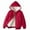 Red, variant on Toddlers and Kids Quilted Jackets Sherpa Fleece Lining Hooded Winter Puffer Coats Zip Up Thick Warm Girls Boys Coat (11 Years, Red)