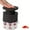 Black, variant on 7-in-1 -Hole Cherry Pitter Tool with Push-Button Mechanism for Efficient Fruit Coring in Kitchen