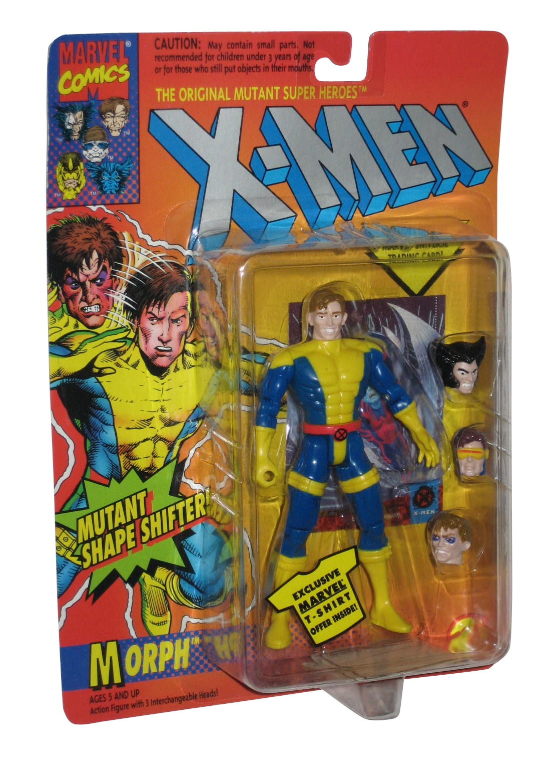 Marvel Comics X-Men Morph Shape Shifter Toy Biz Action Figure w/ Card ...