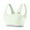 Green, variant on Xfvqtps Girls Sports Bras with Padded Fixed Cup Seamless Mesh Breathable Training Bra for Teen Cute Racket Print Comfortable Girls Bras for 9-18 Years Beige