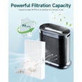 thumbnail image 4 of Fil-fresh 6 Pack Filter R Kit, H13 True HEPA Replacement Filter for Honeywell HPA300, HPA200, HPA100, HPA090 and 5000 Series Air Purifier, Part# HRF-R, 4 of 8